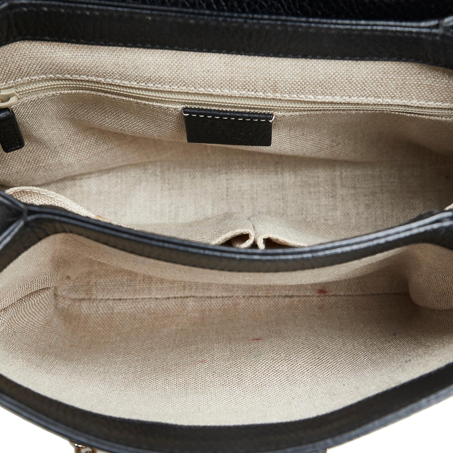 Gucci Dollar Calf Interlocking G Satchel (SHG-w5lLM6)
