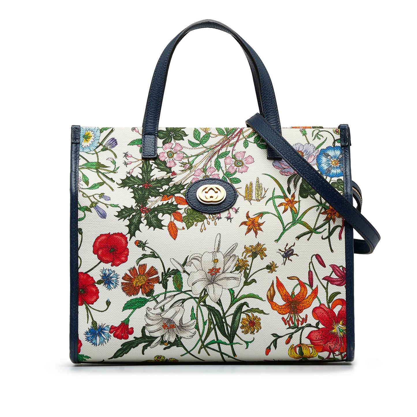 Gucci Flora Satchel (SHG-yUdt9a)