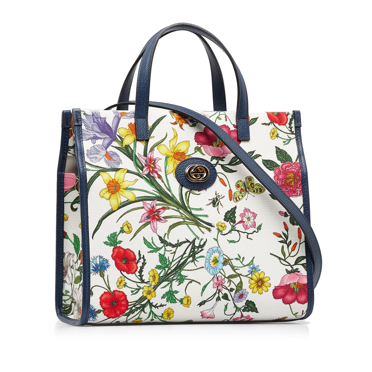 Gucci Flora Satchel (SHG-yT6FY6)