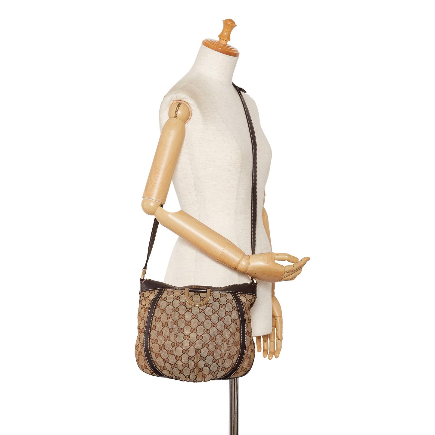 Gucci GG Canvas Abbey D-Ring Crossbody Bag (SHG-FUTZCt)