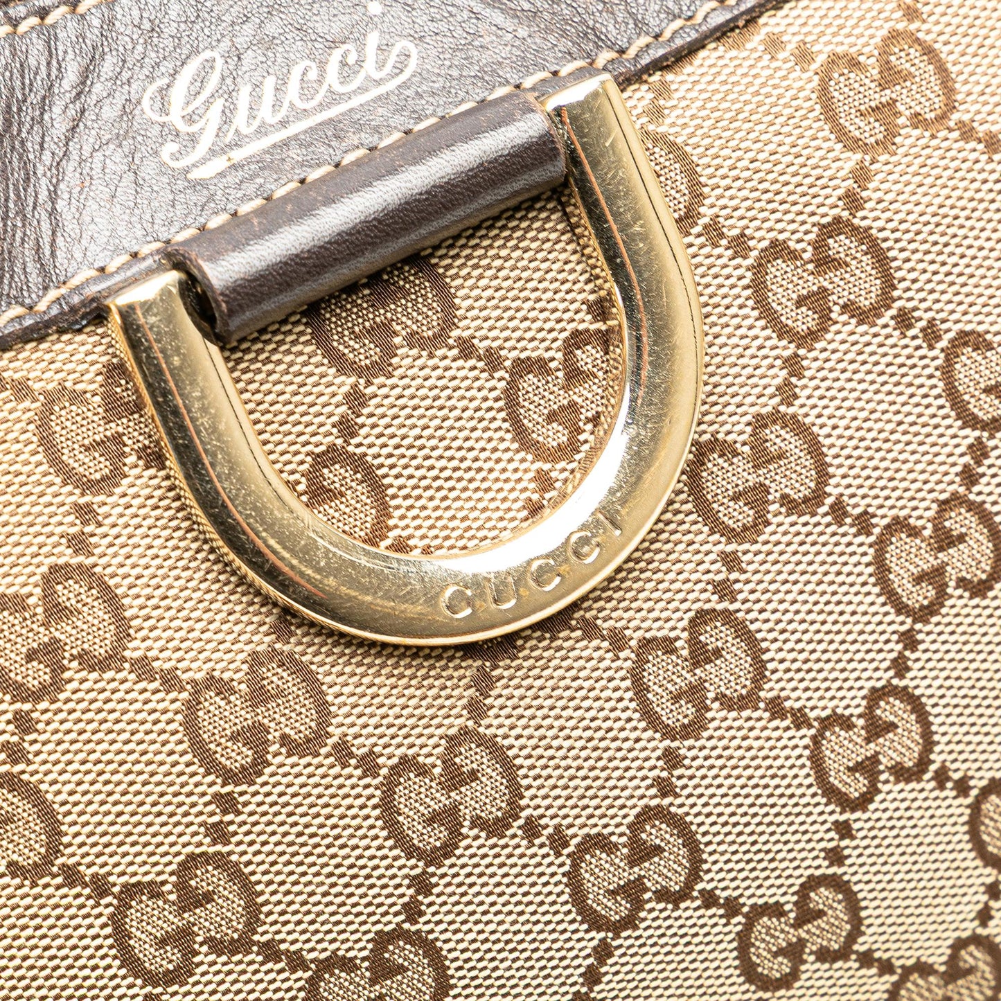 Gucci GG Canvas Abbey D Ring Crossbody