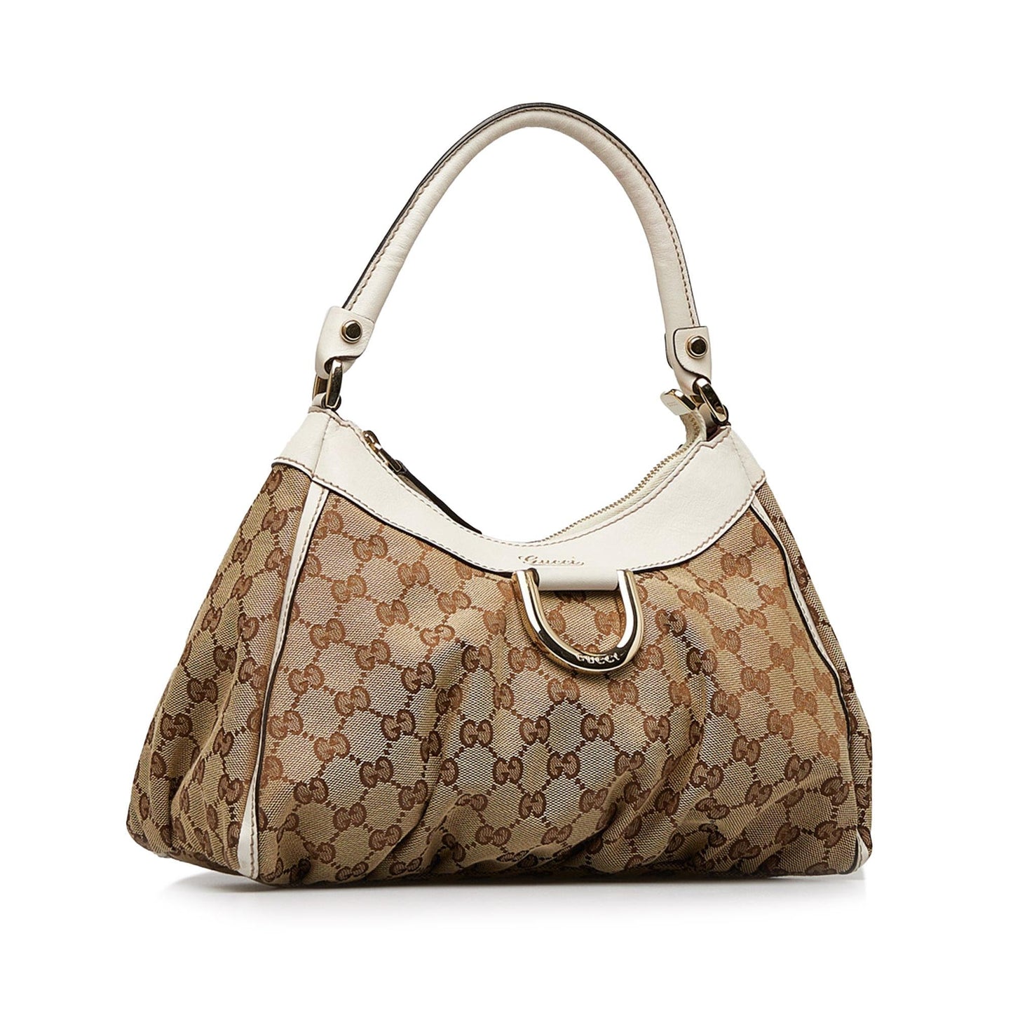 Gucci GG Canvas Abbey D-Ring Handbag (SHG-y077X0)