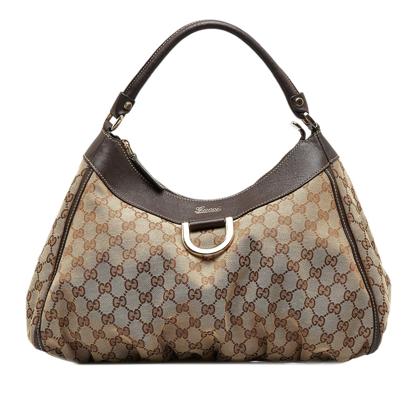 Gucci GG Canvas Abbey D-Ring Handbag (SHG-s9dIye)