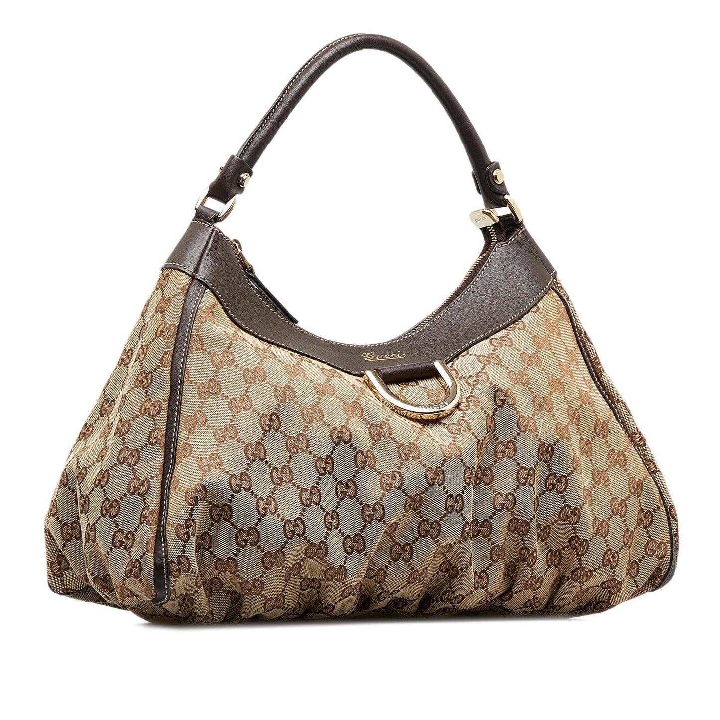 Gucci GG Canvas Abbey D-Ring Handbag (SHG-s9dIye)