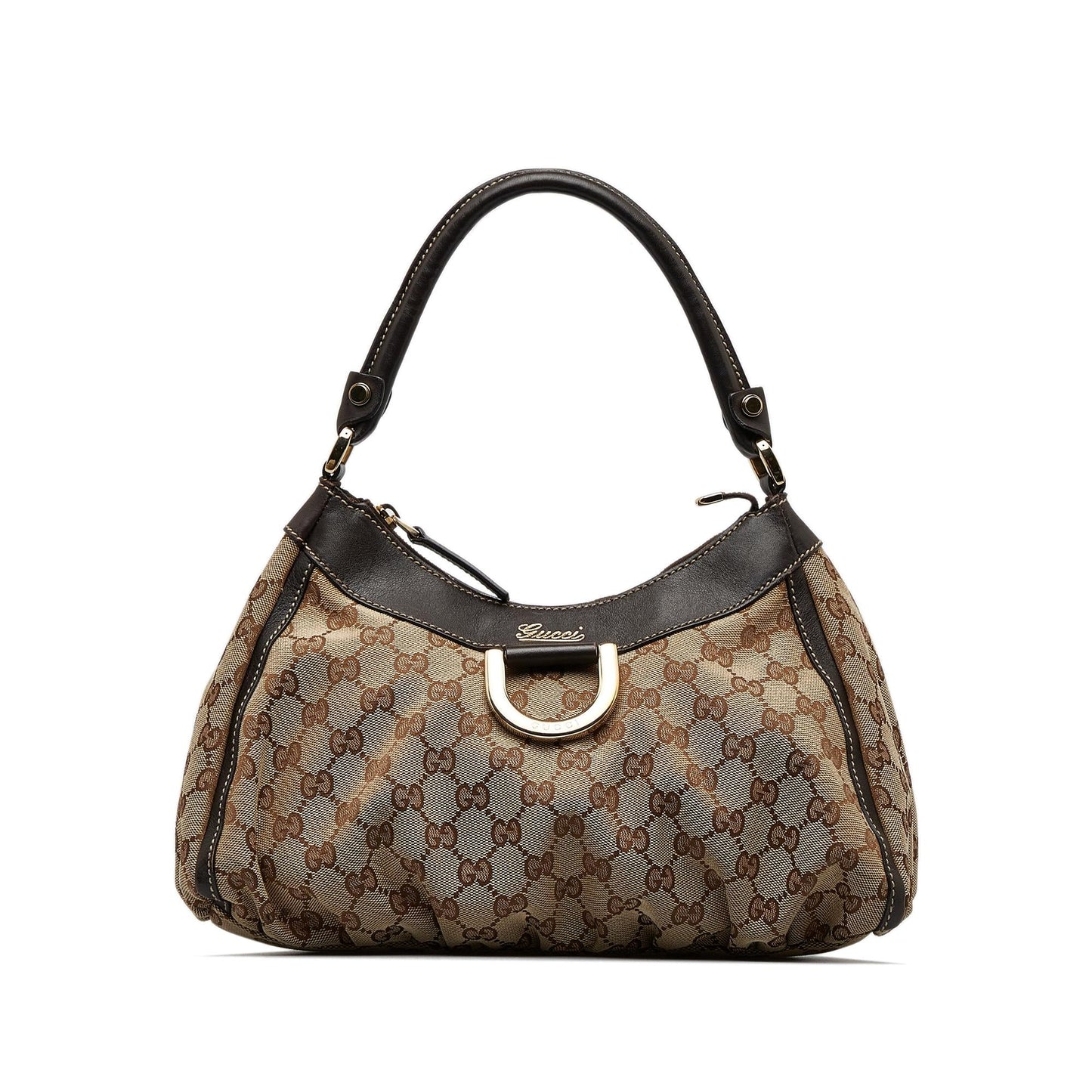 Gucci GG Canvas Abbey D-Ring Handbag (SHG-vki0C5)