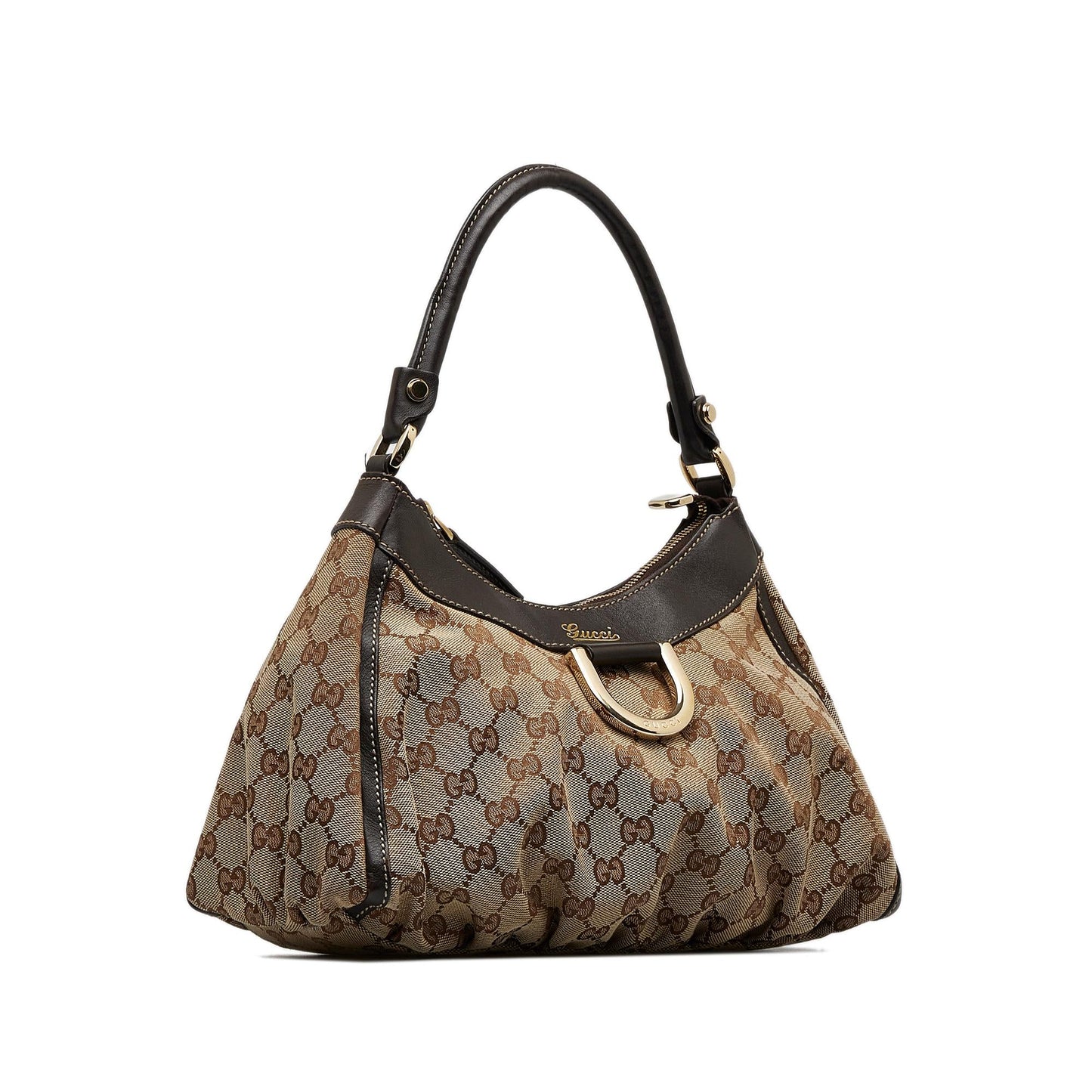 Gucci GG Canvas Abbey D-Ring Handbag (SHG-vki0C5)