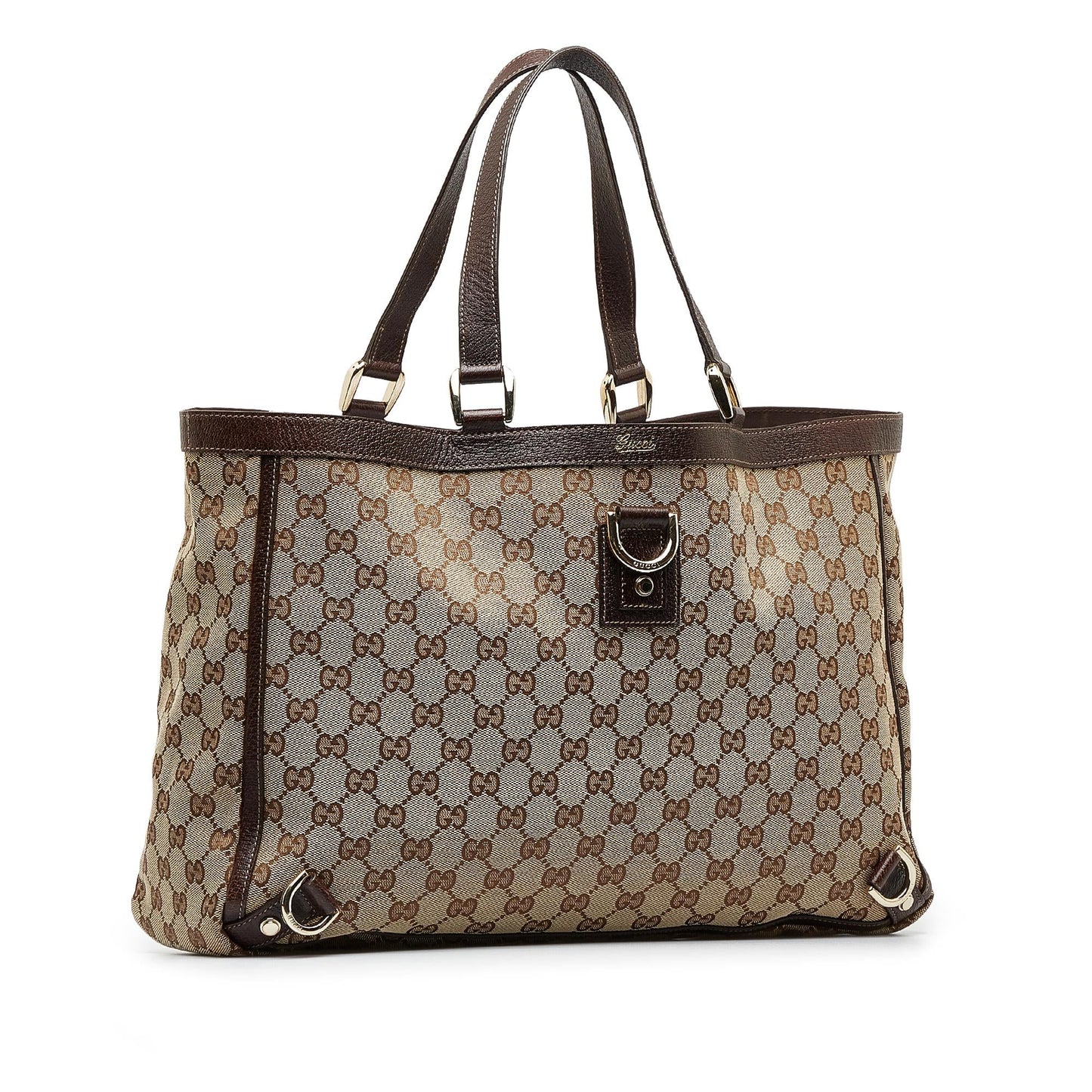 Gucci GG Canvas Abbey D-Ring Tote Bag (SHG-BKsU3n)