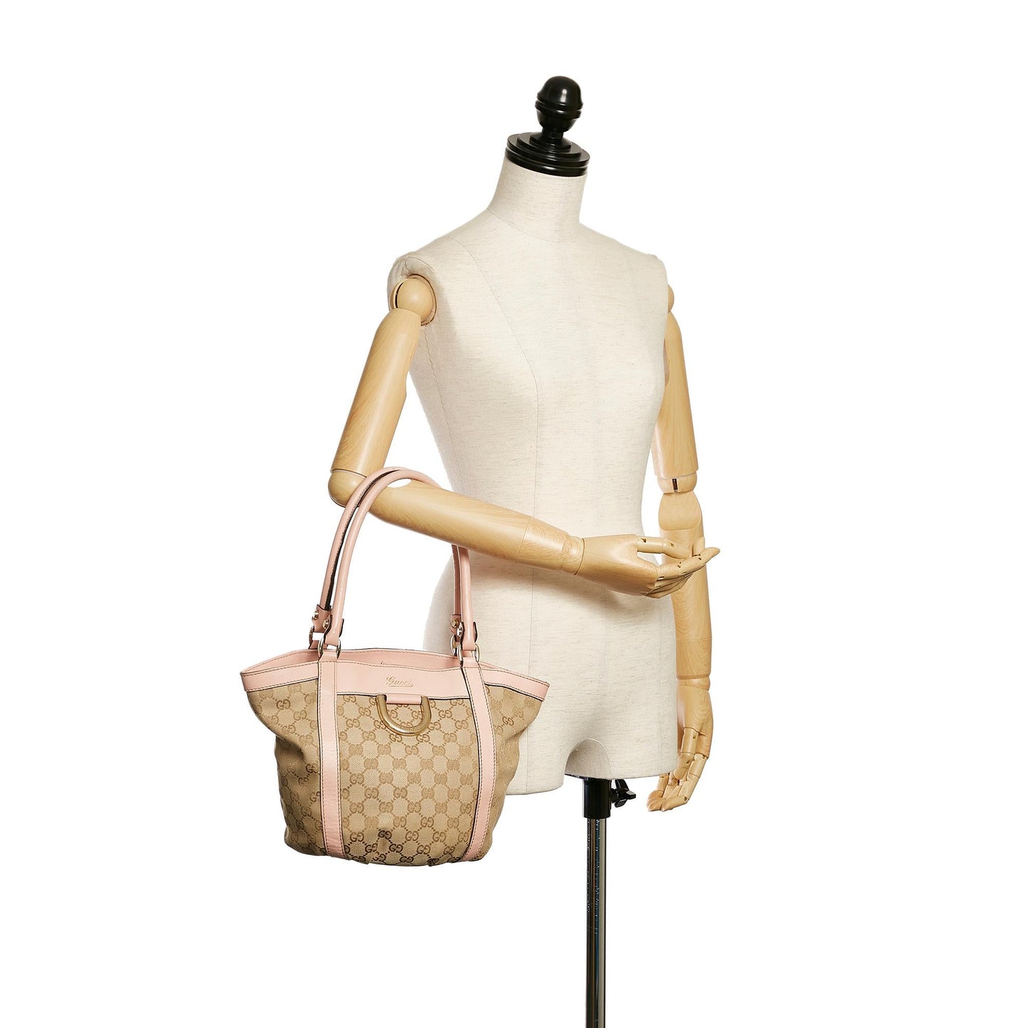 Gucci GG Canvas Abbey Tote Bag (SHG-noPqrr)