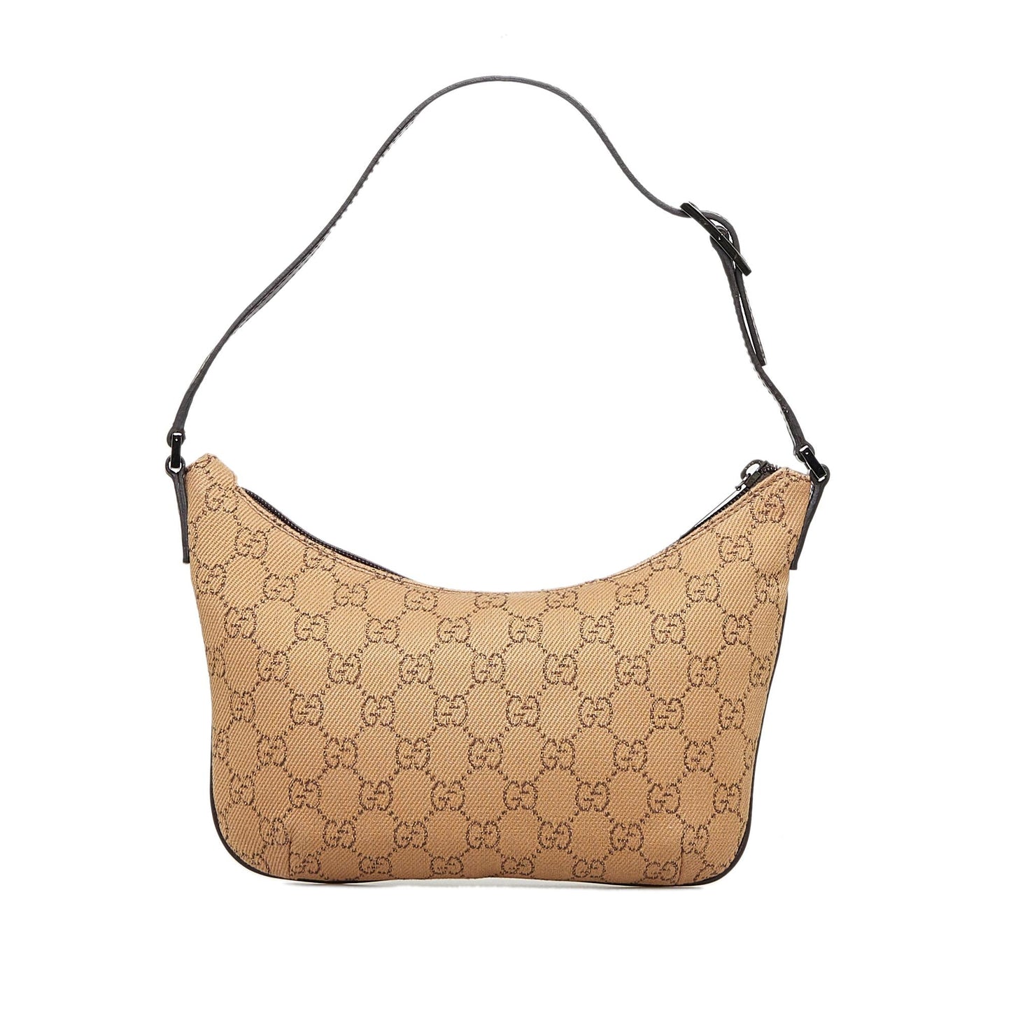 Gucci GG Canvas Baguette (SHG-cGEWCF)
