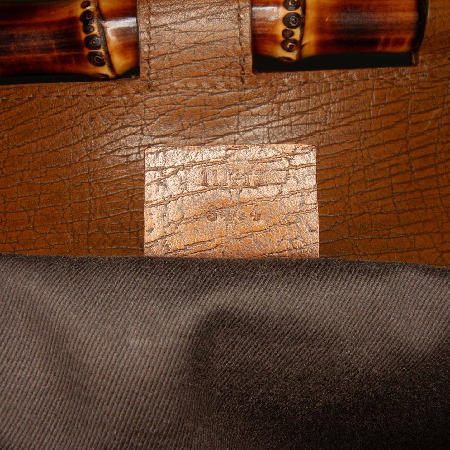 Gucci GG Canvas Bamboo Bullet Shoulder Bag (SHG-aCTqSs)