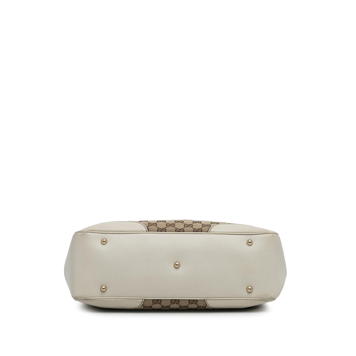 Gucci GG Canvas Bamboo Tote Bag (SHG-J7IVAF)