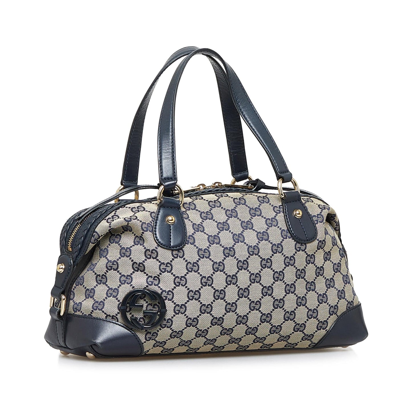 Gucci GG Canvas Brick Lane Satchel (SHG-564Kbq)
