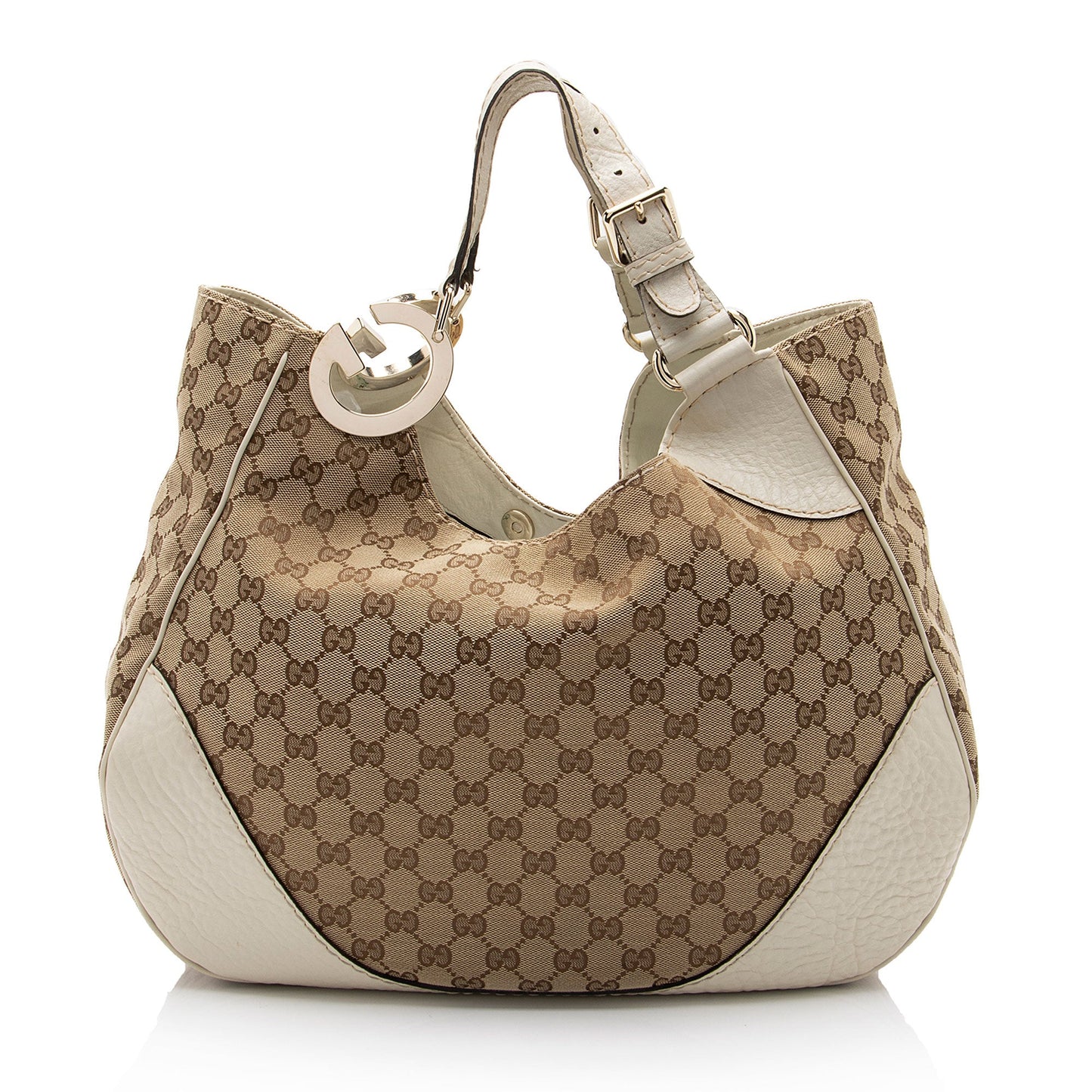 Gucci GG Canvas Charlotte Shoulder Bag (SHF-ouzd2v)