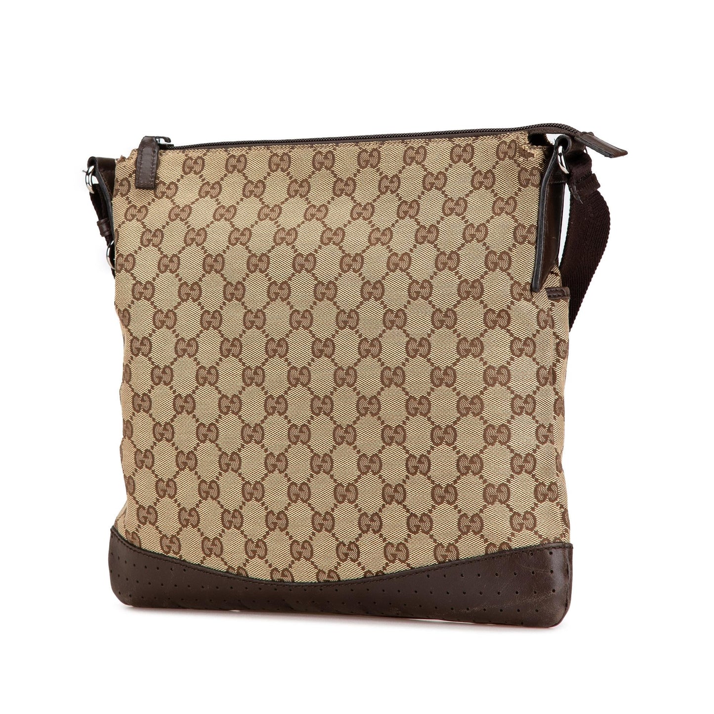 Gucci GG Canvas Crossbody Bag (SHG-GgCbyl)