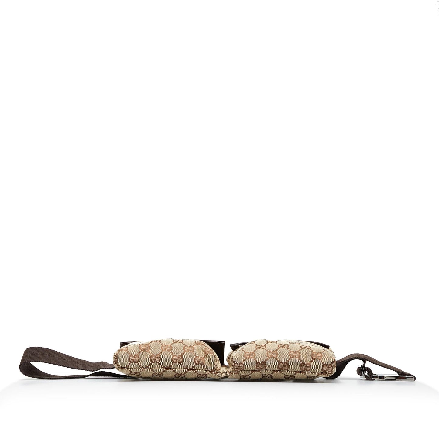 Gucci GG Canvas Double Pocket Belt Bag (SHG-LG8NkK)