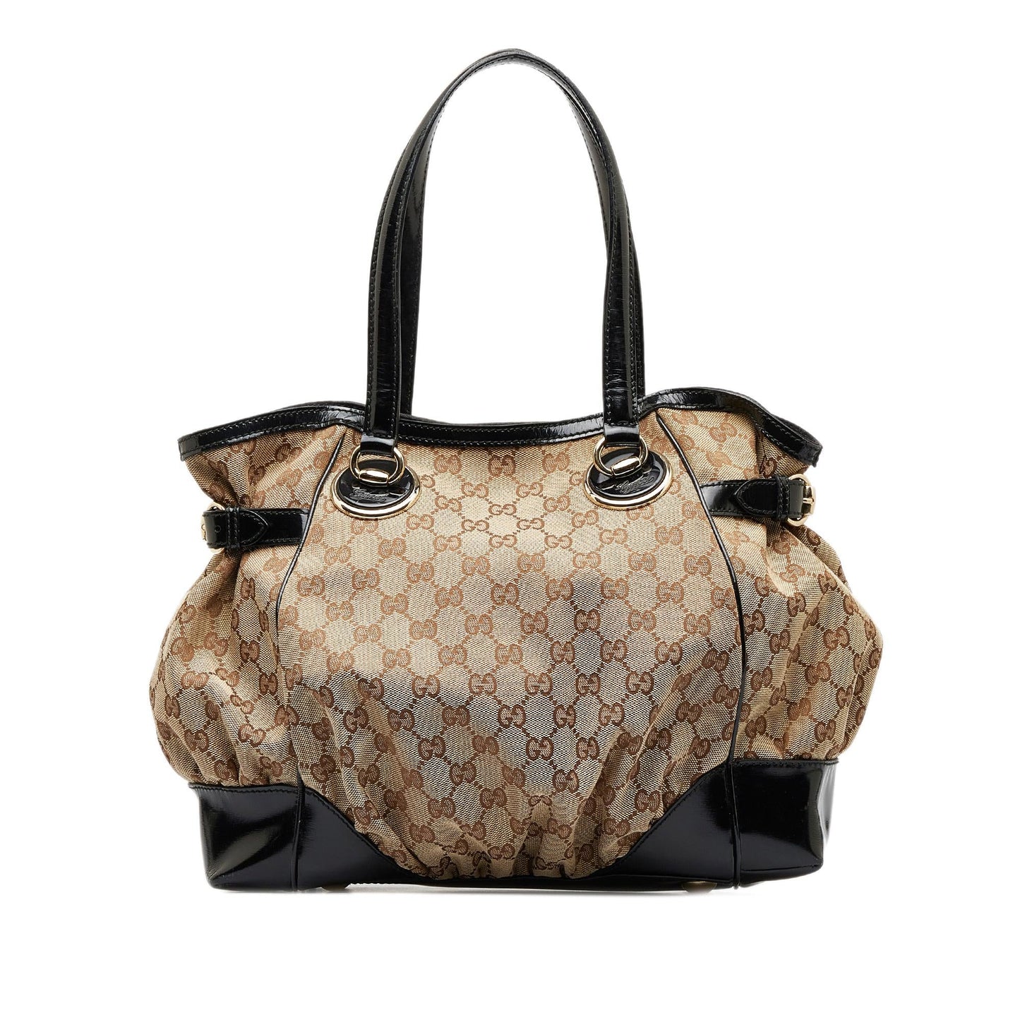Gucci GG Canvas Full Moon Tote Bag (SHG-Jae2HT)