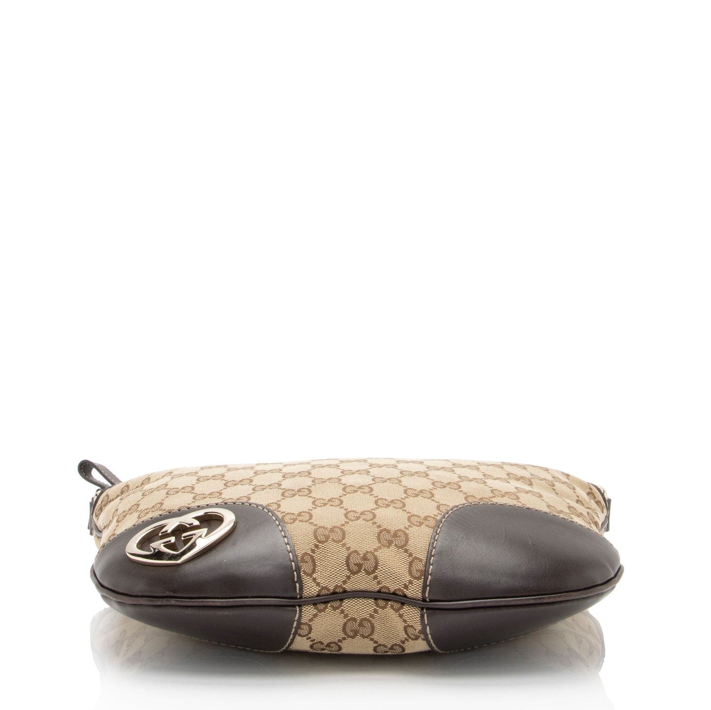 Gucci GG Canvas Interlocking Heart Crossbody Bag (SHF-2gSnDY)