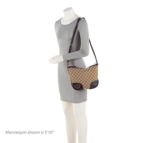 Gucci GG Canvas Interlocking Heart Crossbody Bag (SHF-2gSnDY)