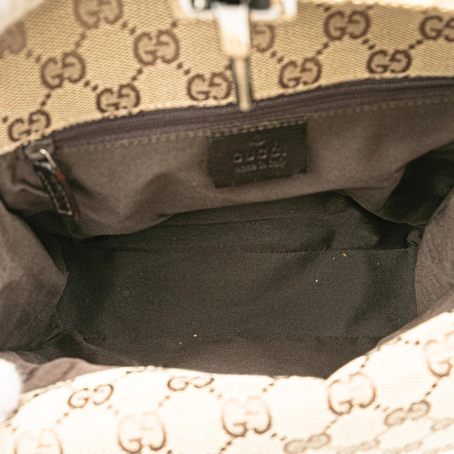 Gucci GG Canvas Jackie Backpack
