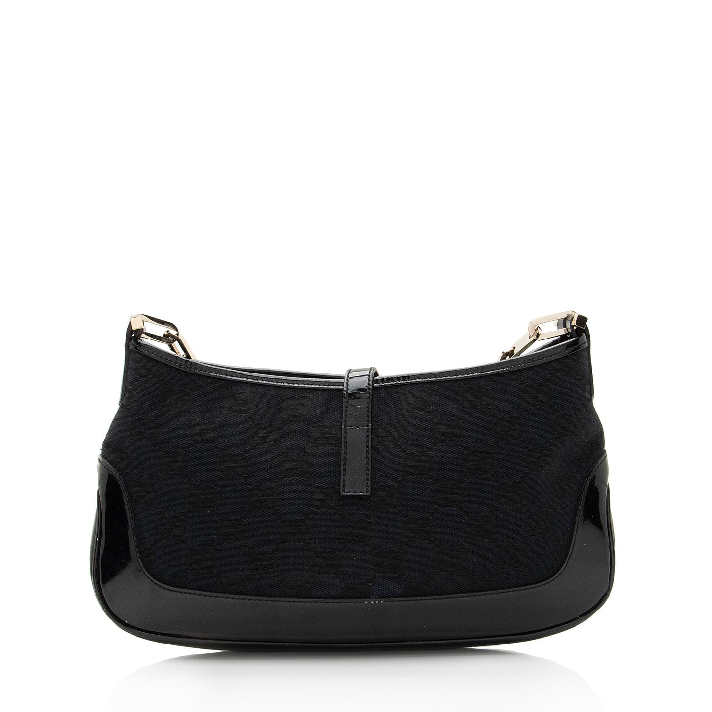 Gucci GG Canvas Jackie Chain Small Shoulder Bag (SHF-MrNplz)