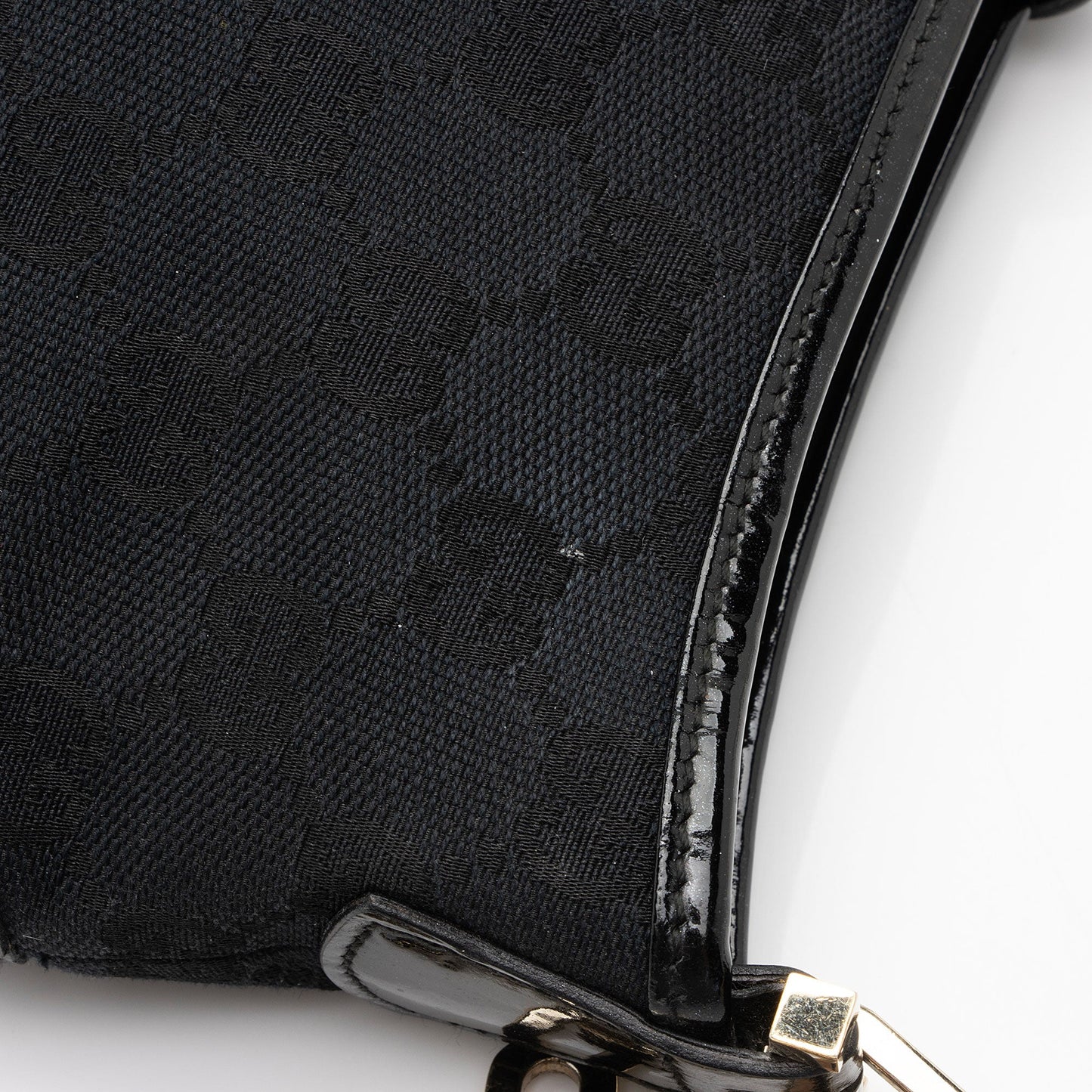 Gucci GG Canvas Jackie Chain Small Shoulder Bag (SHF-MrNplz)