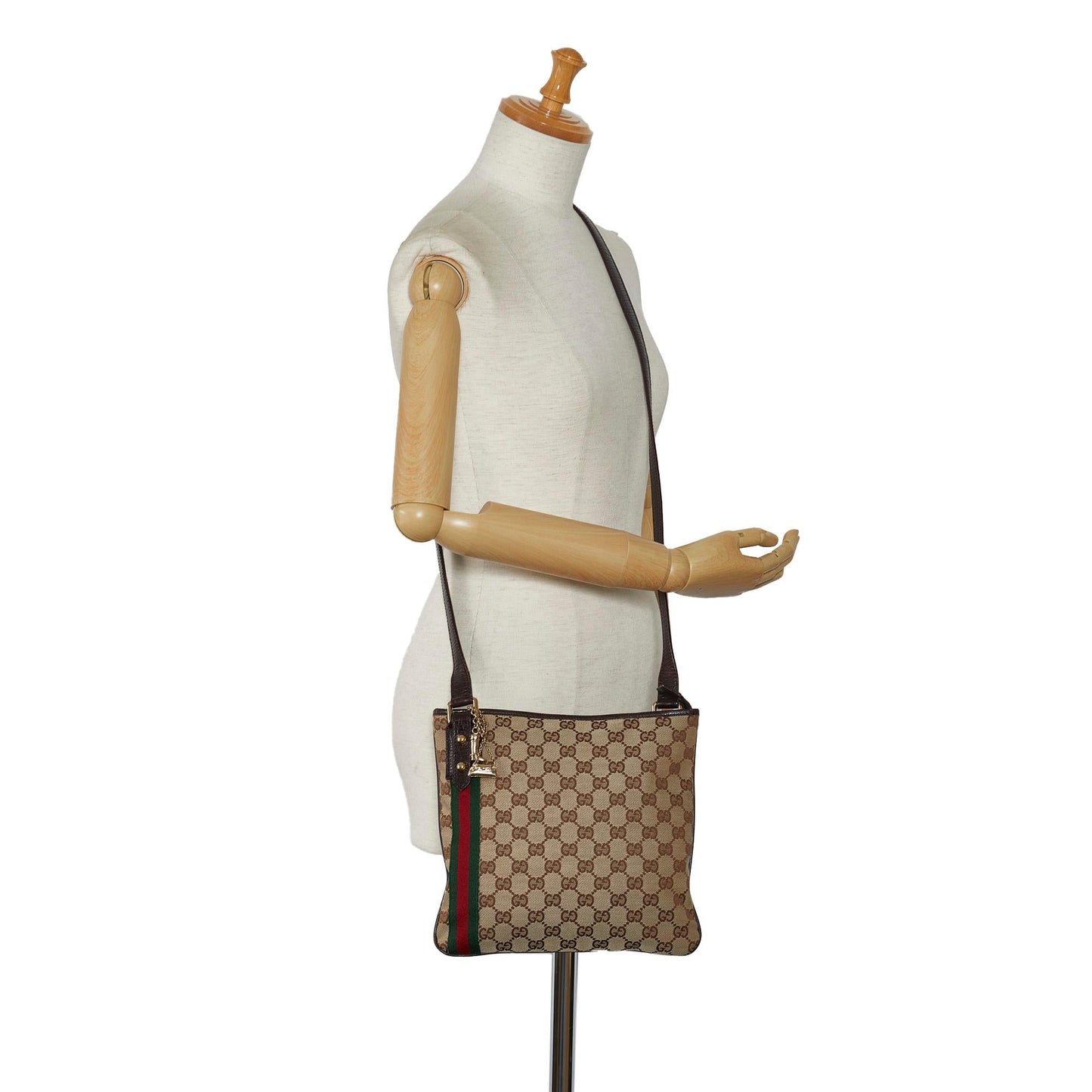 Gucci GG Canvas Jolicoeur Crossbody (SHG-fyA7Oz)