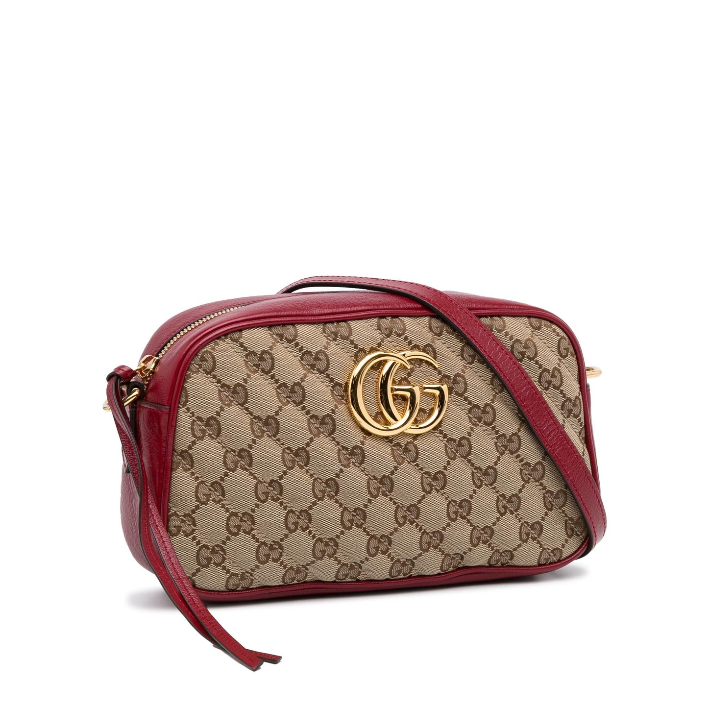 Gucci GG Canvas Marmont Crossbody Bag (SHG-cejdEP)