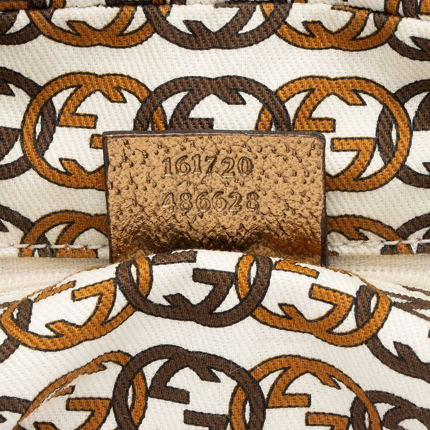 Gucci GG Canvas Metallic Leather Princy Medium Boston Bag (SHF-af8xb3)