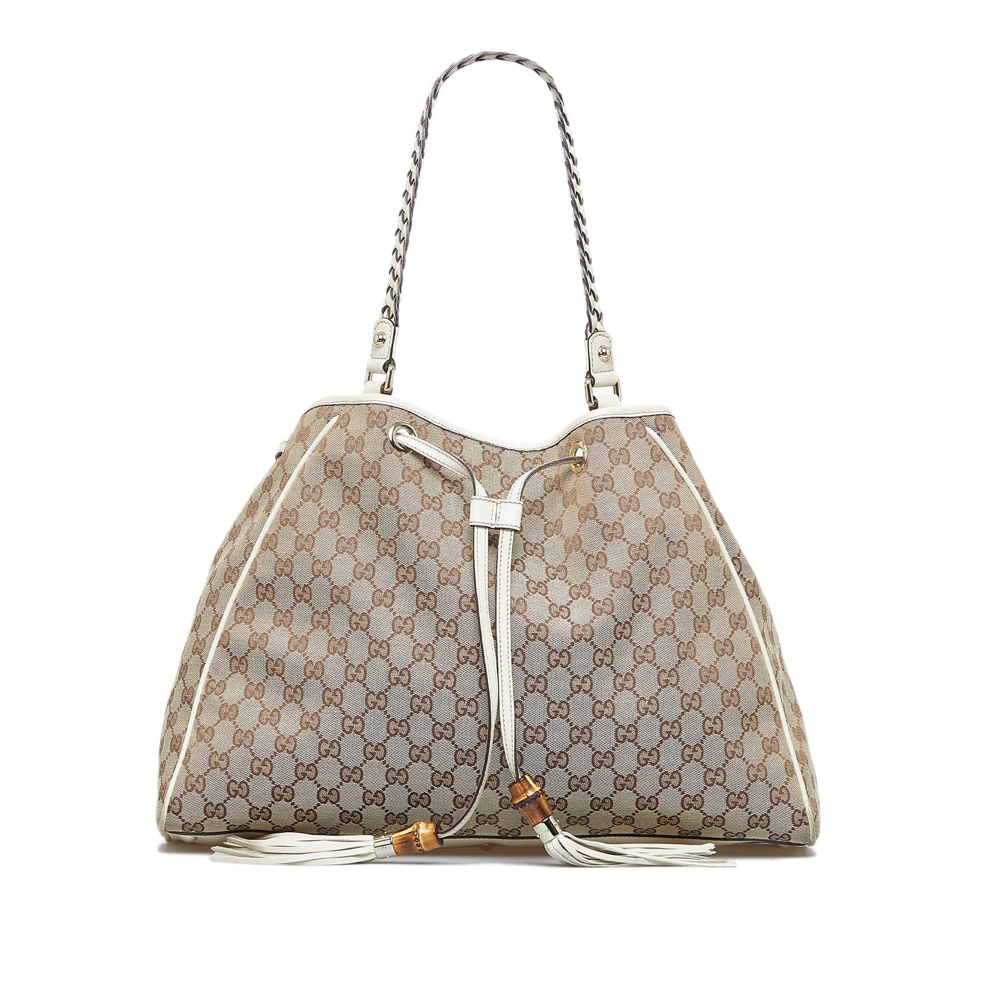 Gucci GG Canvas Peggy Tote (SHG-YDxBat)