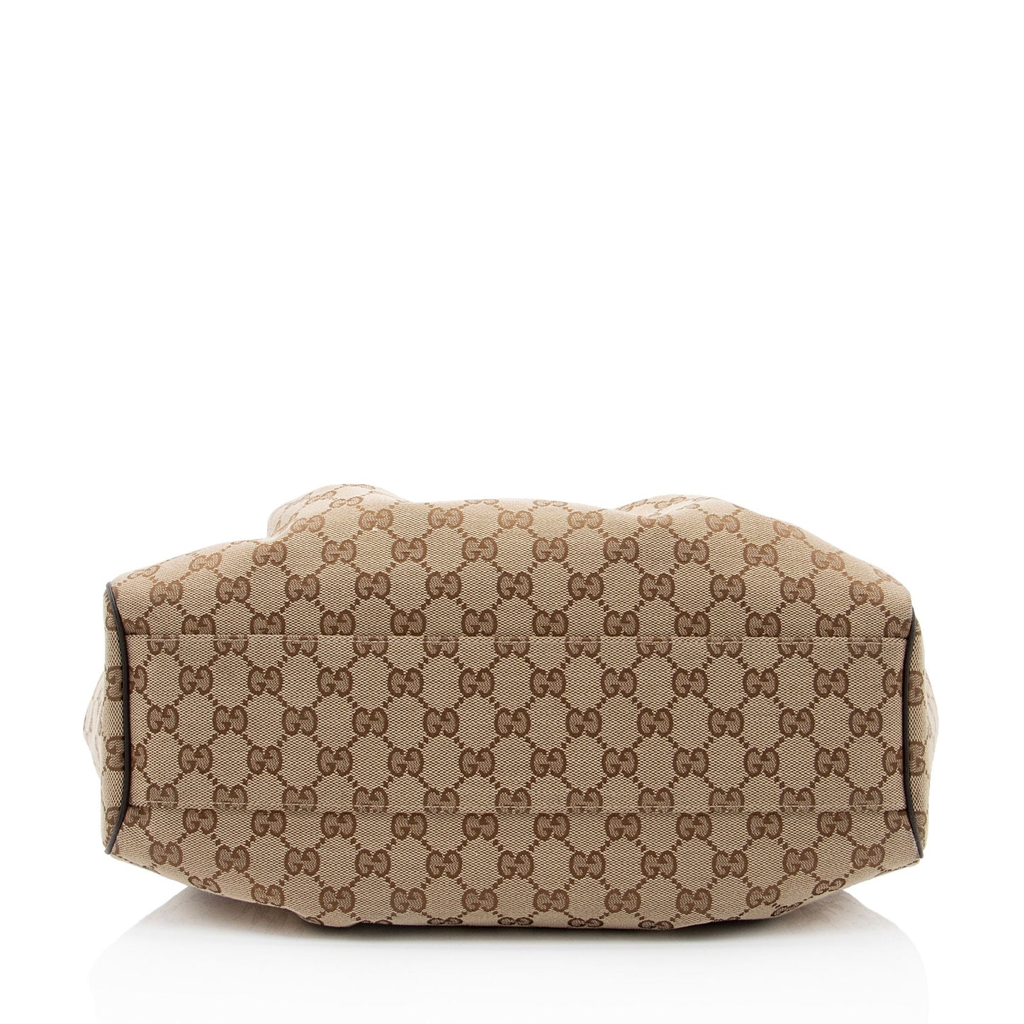 Gucci GG Canvas Pleated Medium Tote