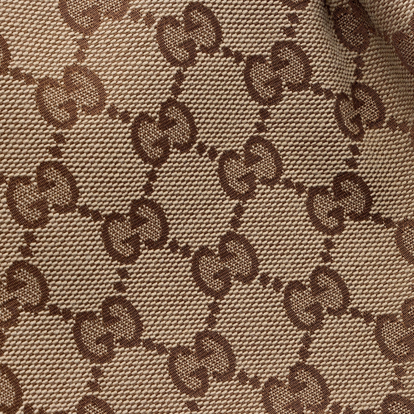 Gucci GG Canvas Pleated Medium Tote
