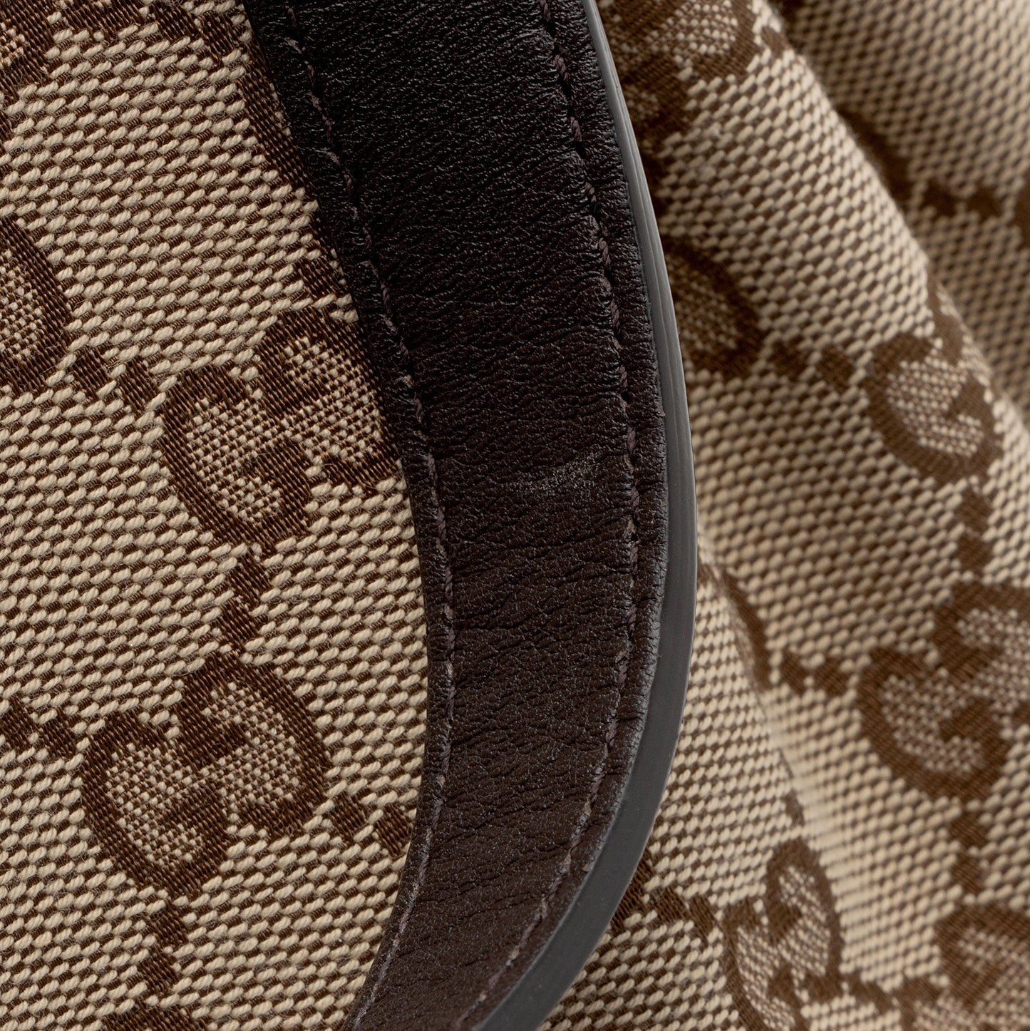 Gucci GG Canvas Pleated Medium Tote
