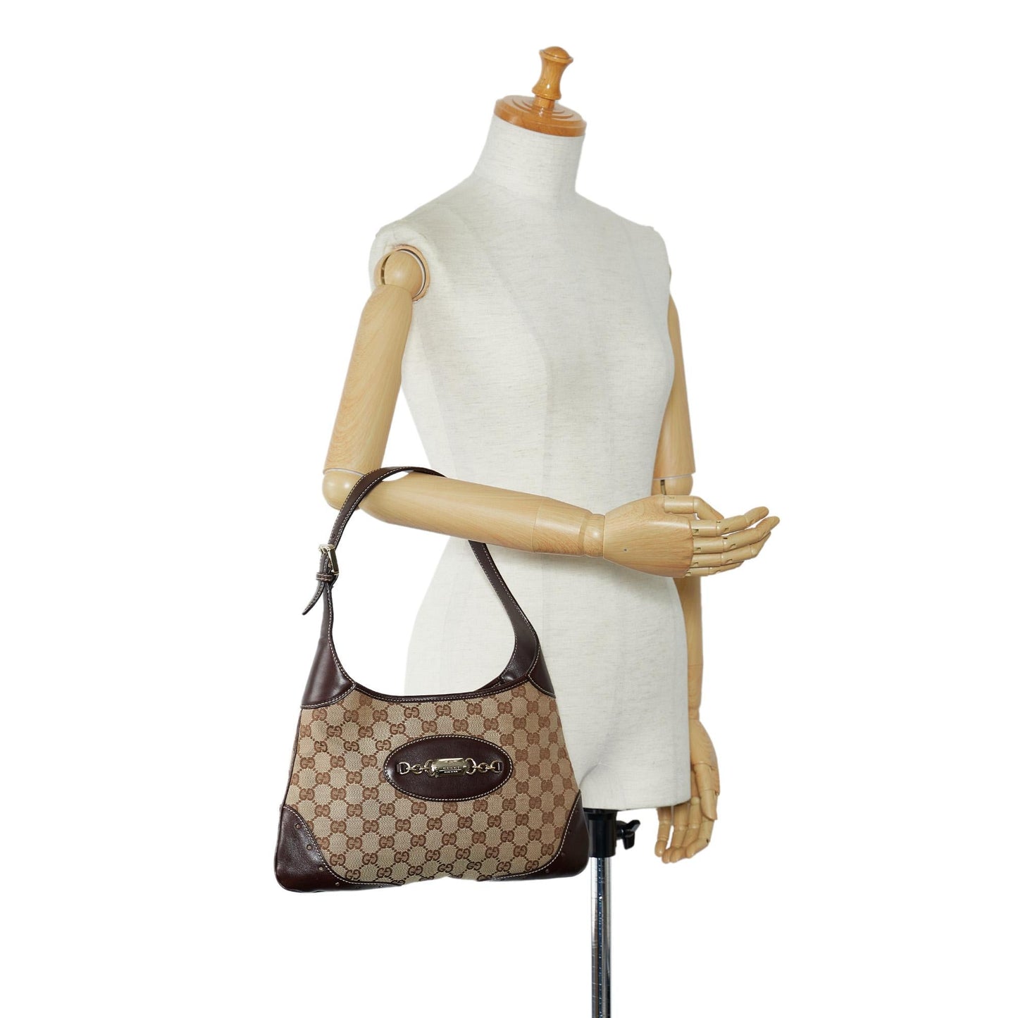 Gucci GG Canvas Punch Hobo Bag (SHG-mR2vQ1)