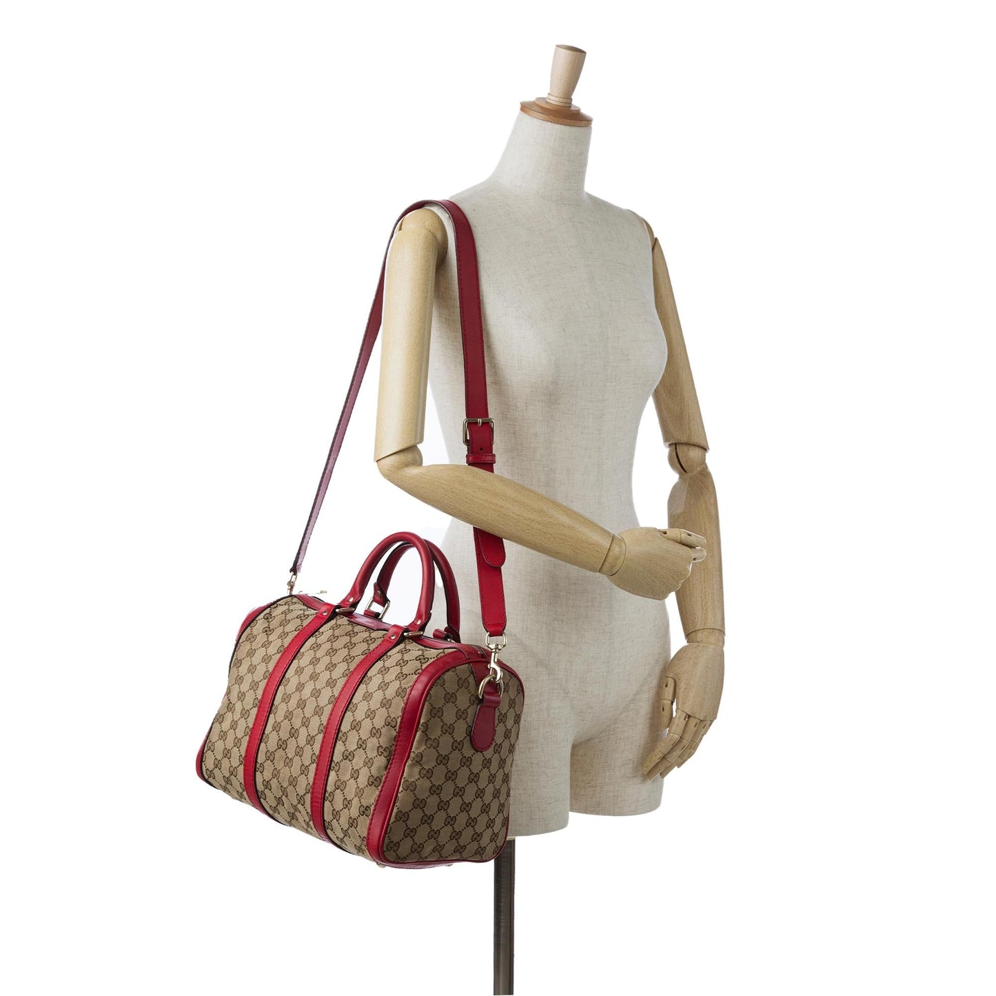 Gucci GG Canvas Satchel (SHG-peFRyU)