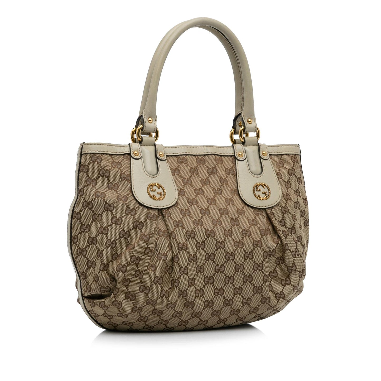 Gucci GG Canvas Scarlett Tote Bag (SHG-V3g75g)