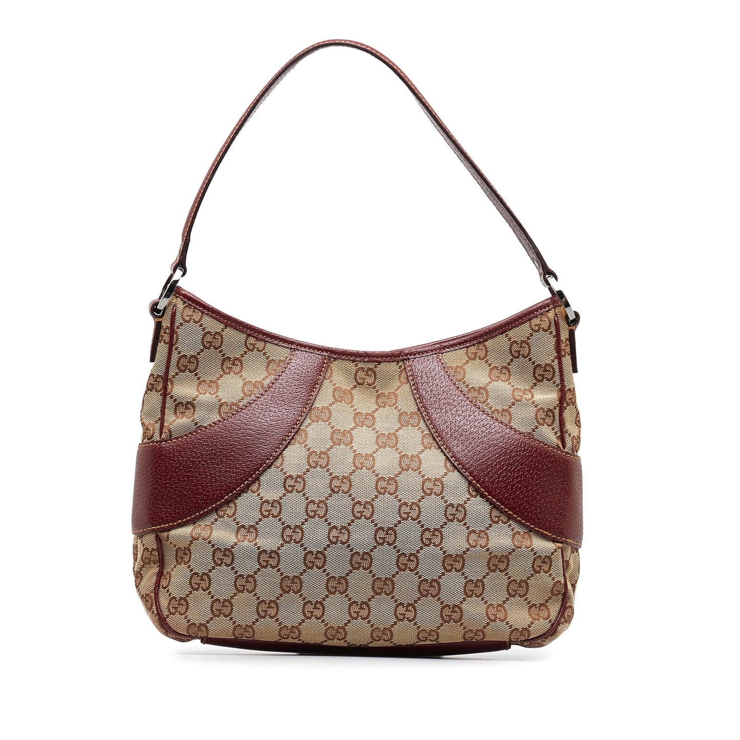 Gucci GG Canvas Shoulder Bag (SHG-8KB6EK)