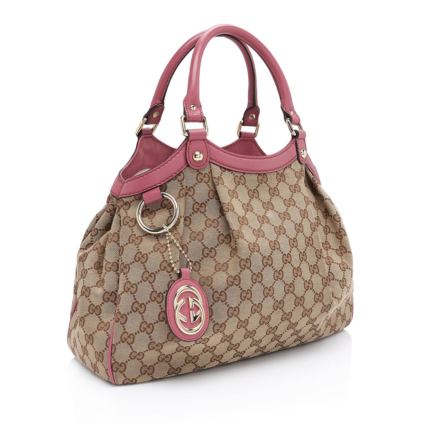 Gucci GG Canvas Sukey Medium Tote (SHF-9pz62J)