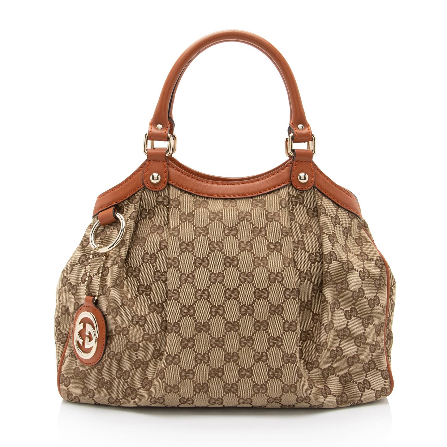 Gucci GG Canvas Sukey Medium Tote (SHF-Prk73B)