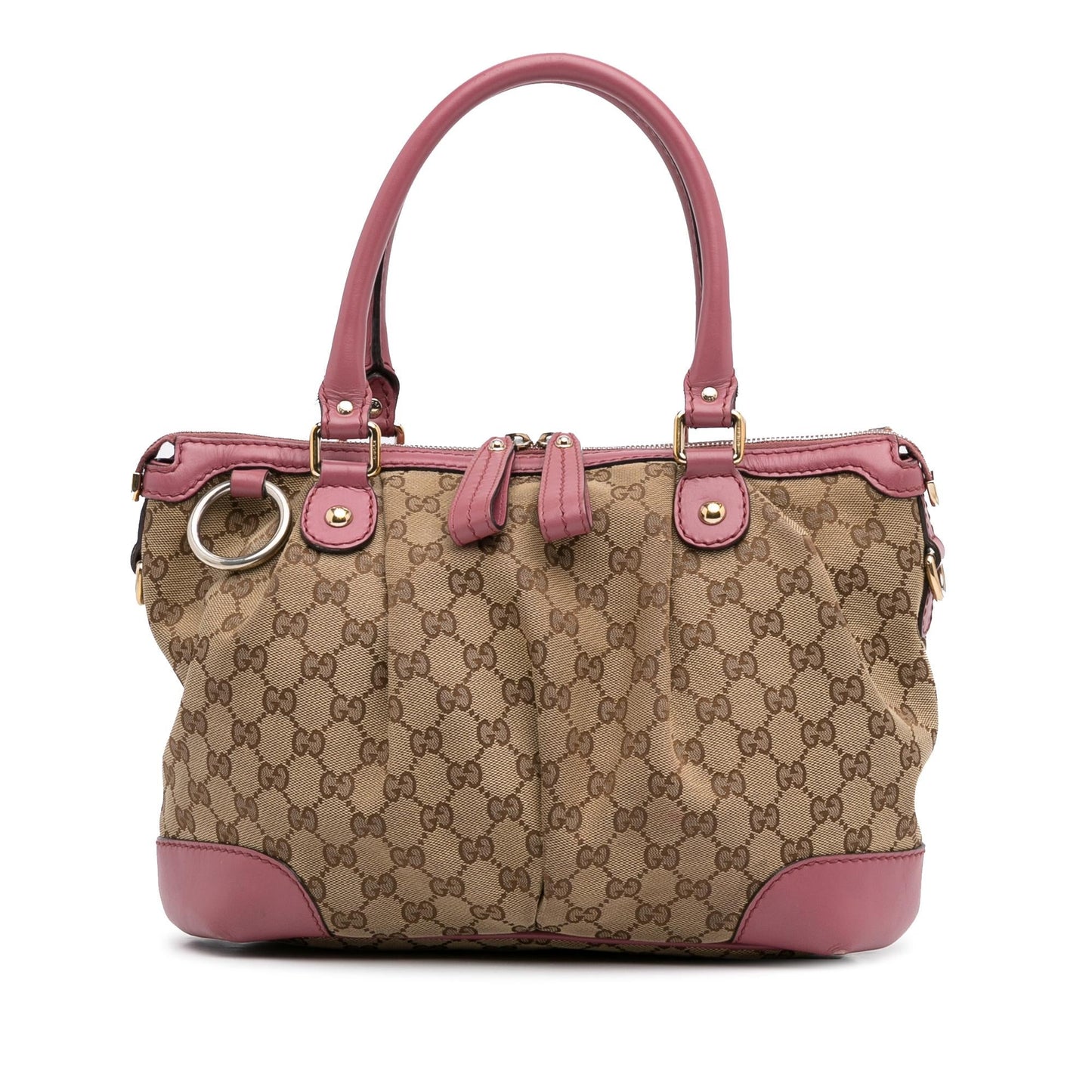 Gucci GG Canvas Sukey Satchel (SHG-2jI04a)