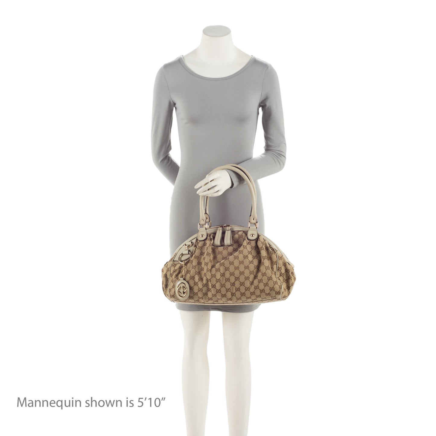 Gucci GG Canvas Sukey Satchel (SHF-SQFOq5)