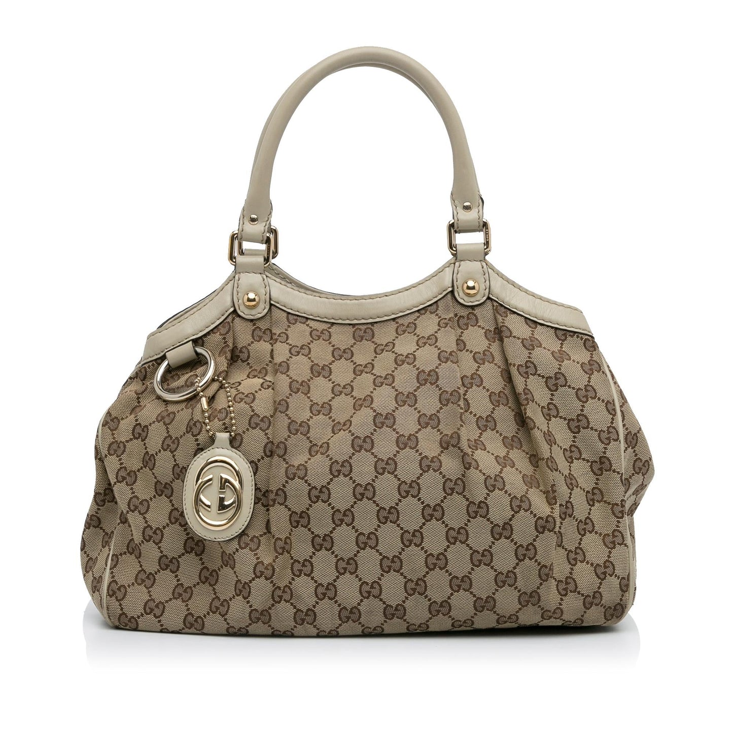 Gucci GG Canvas Sukey Tote (SHG-PPkJyj)