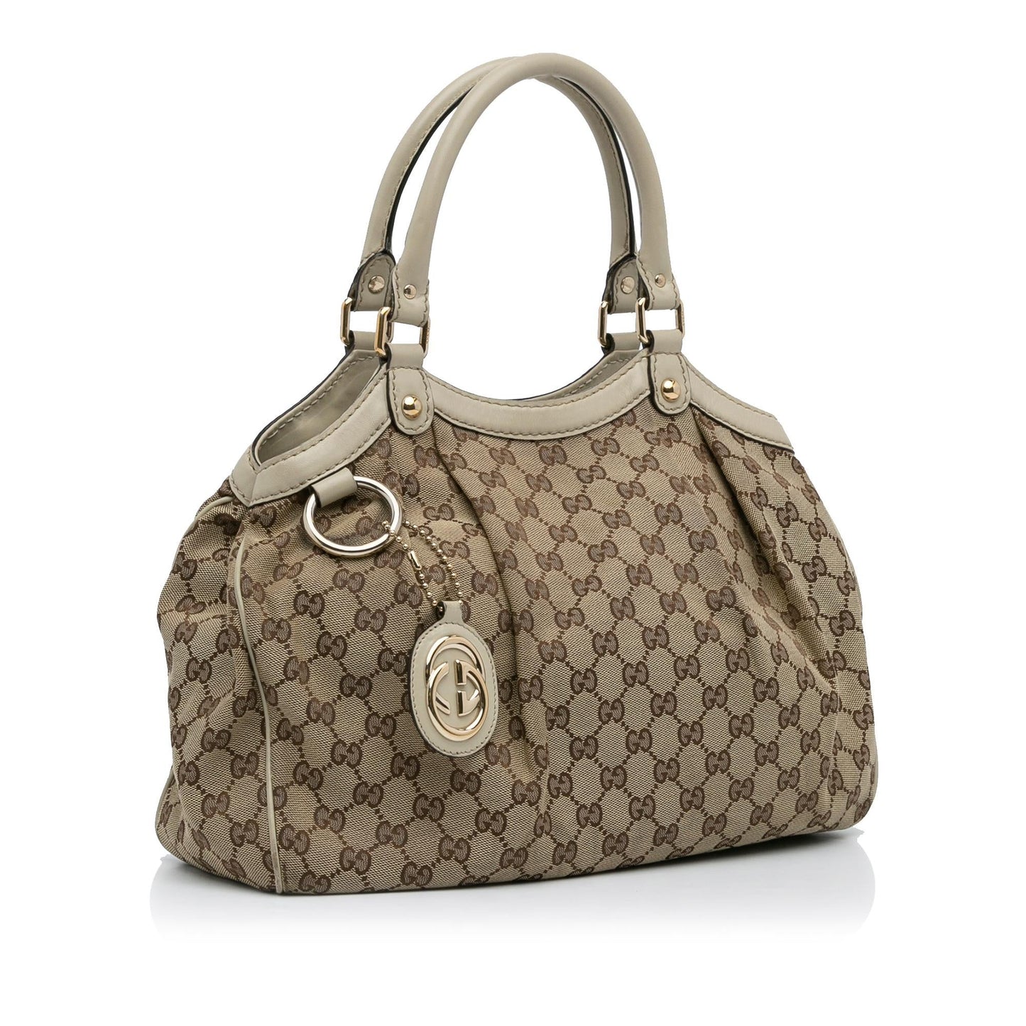 Gucci GG Canvas Sukey Tote (SHG-PPkJyj)