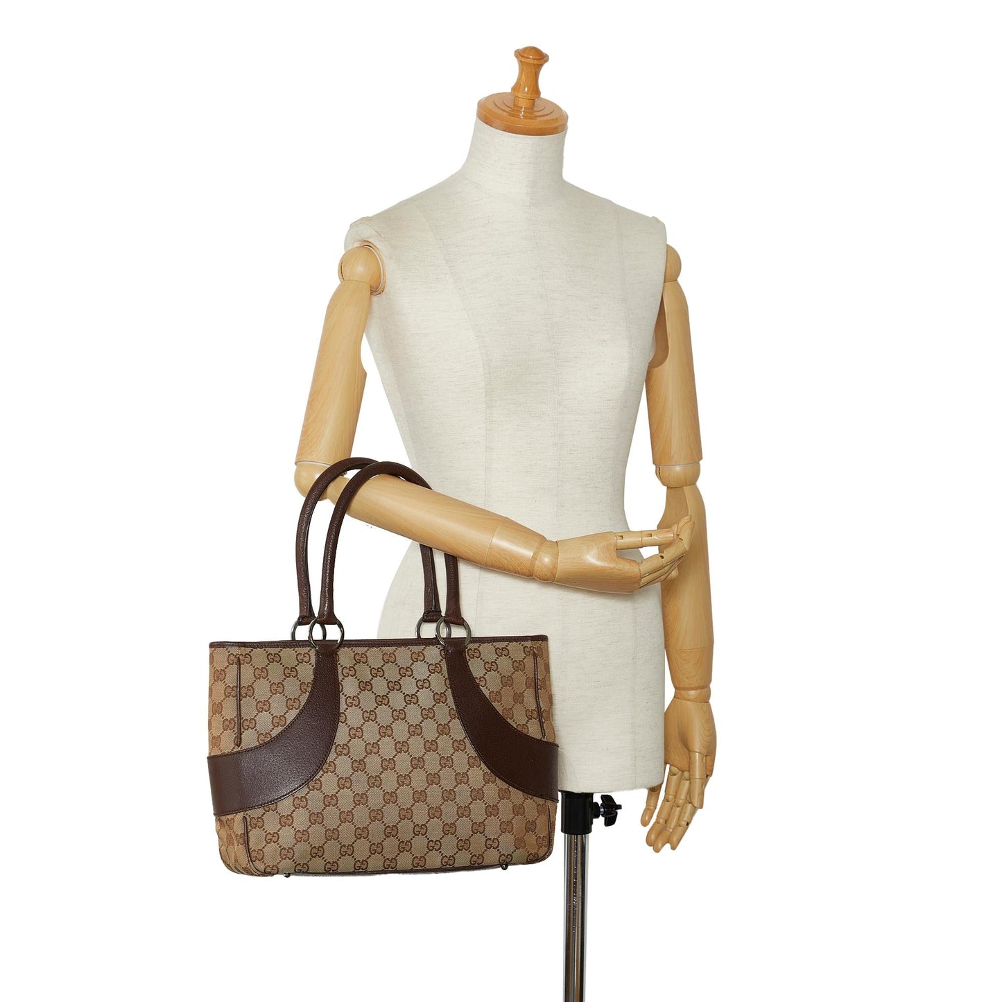 Gucci GG Canvas Tote Bag (SHG-PdWYNO)
