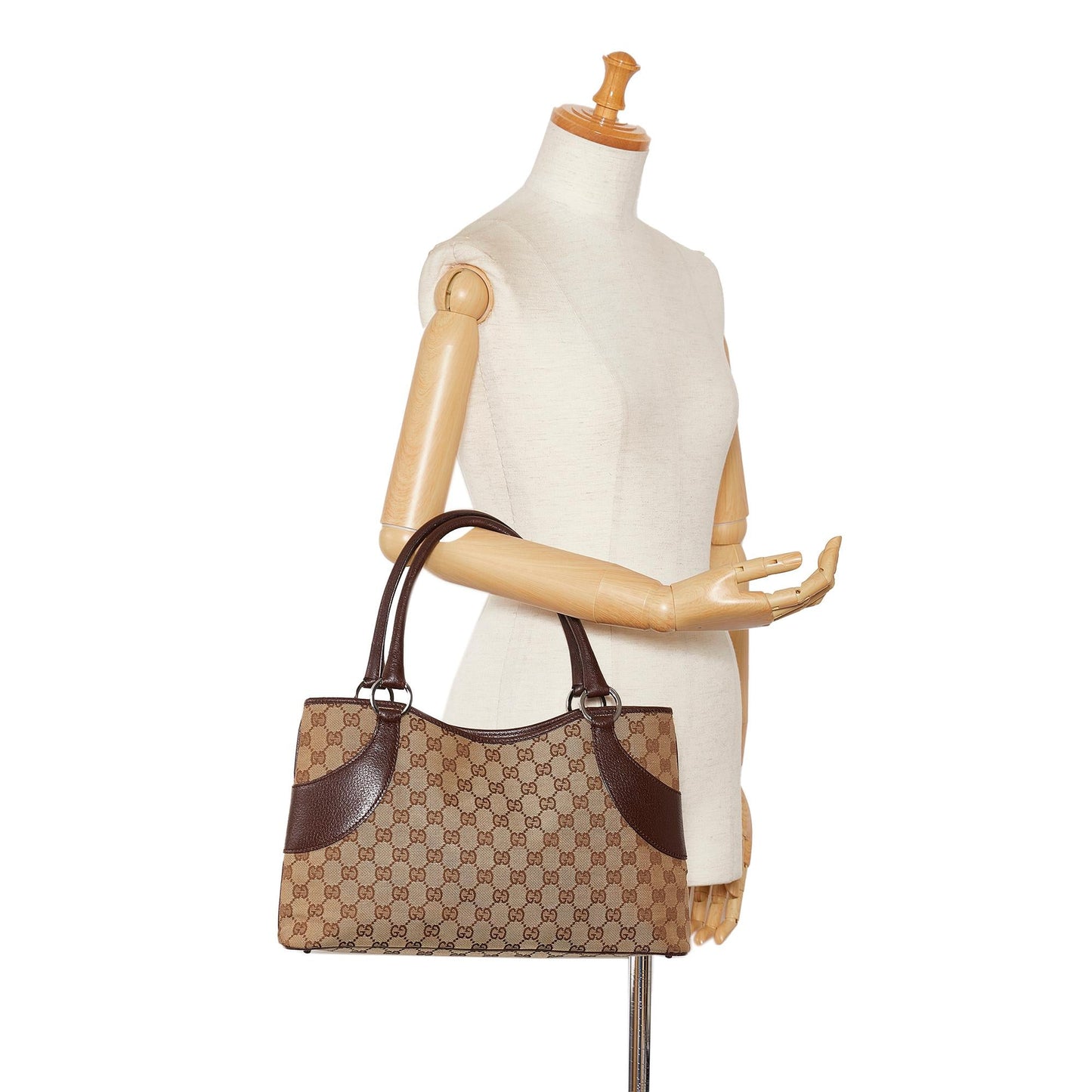 Gucci GG Canvas Tote (SHG-ddb69l)