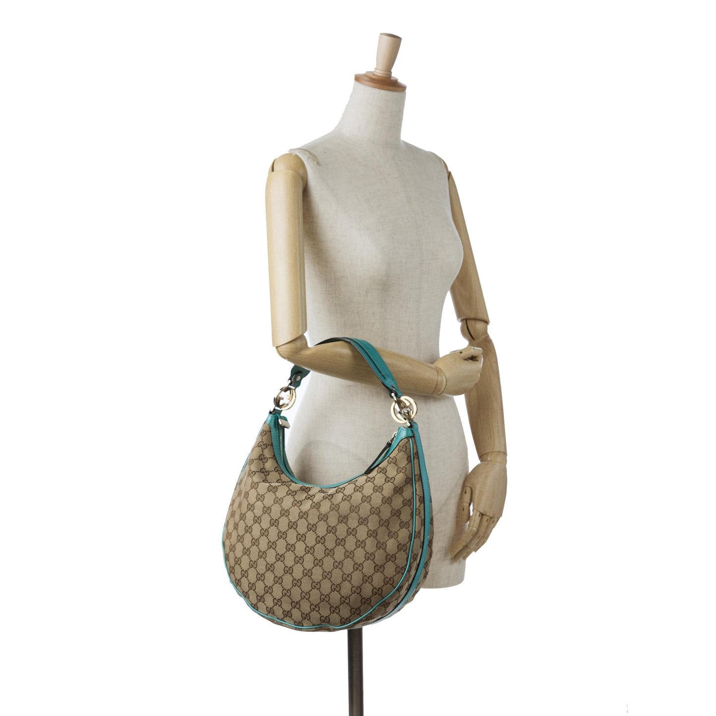 Gucci GG Canvas Twins Hobo (SHG-60vfSW)