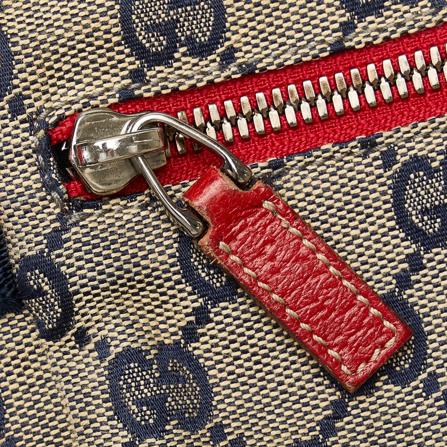 Gucci GG Canvas Web Double Pocket Belt Bag (SHG-u7MA9p)