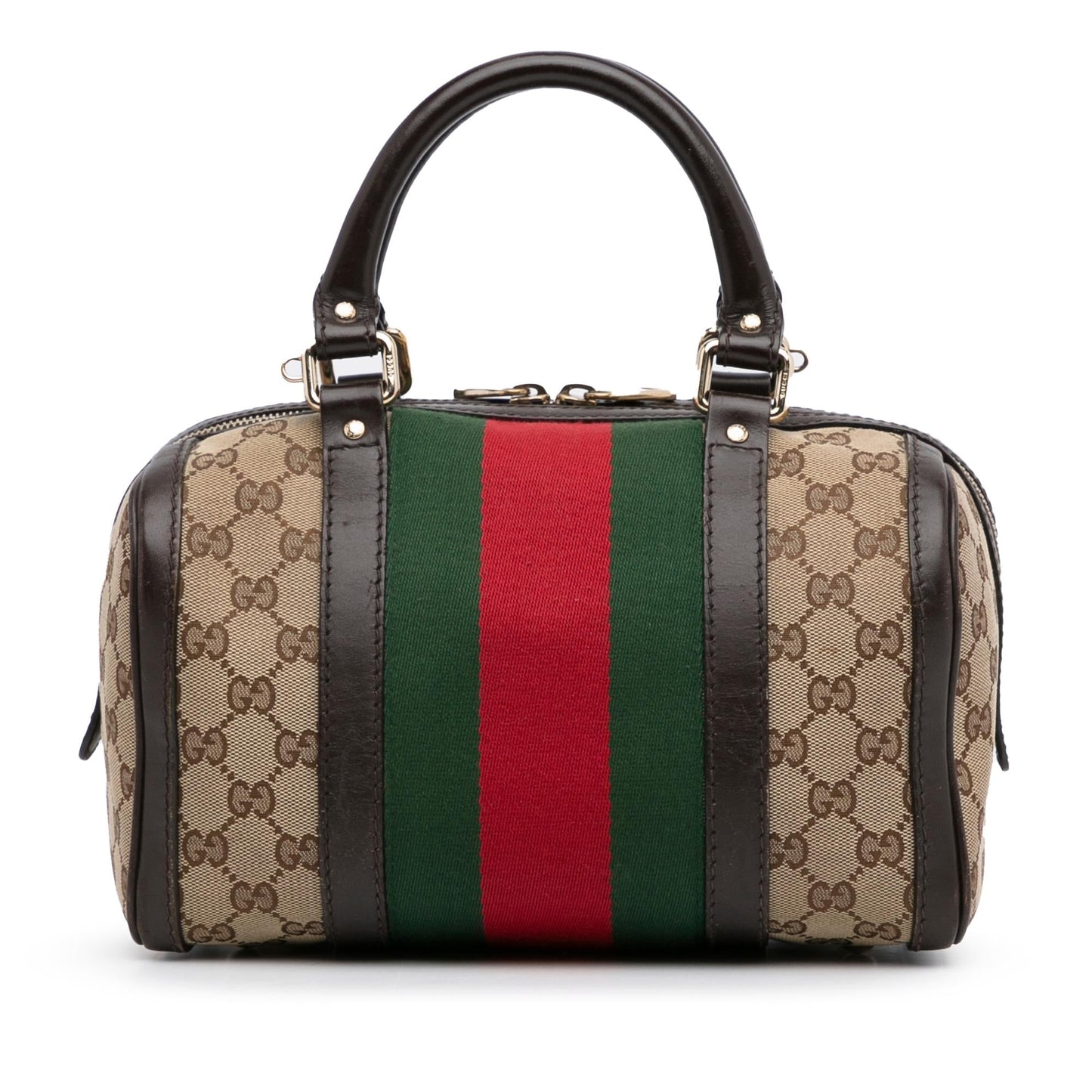 Gucci GG Canvas Web Joy Boston (SHG-8ig8N6)