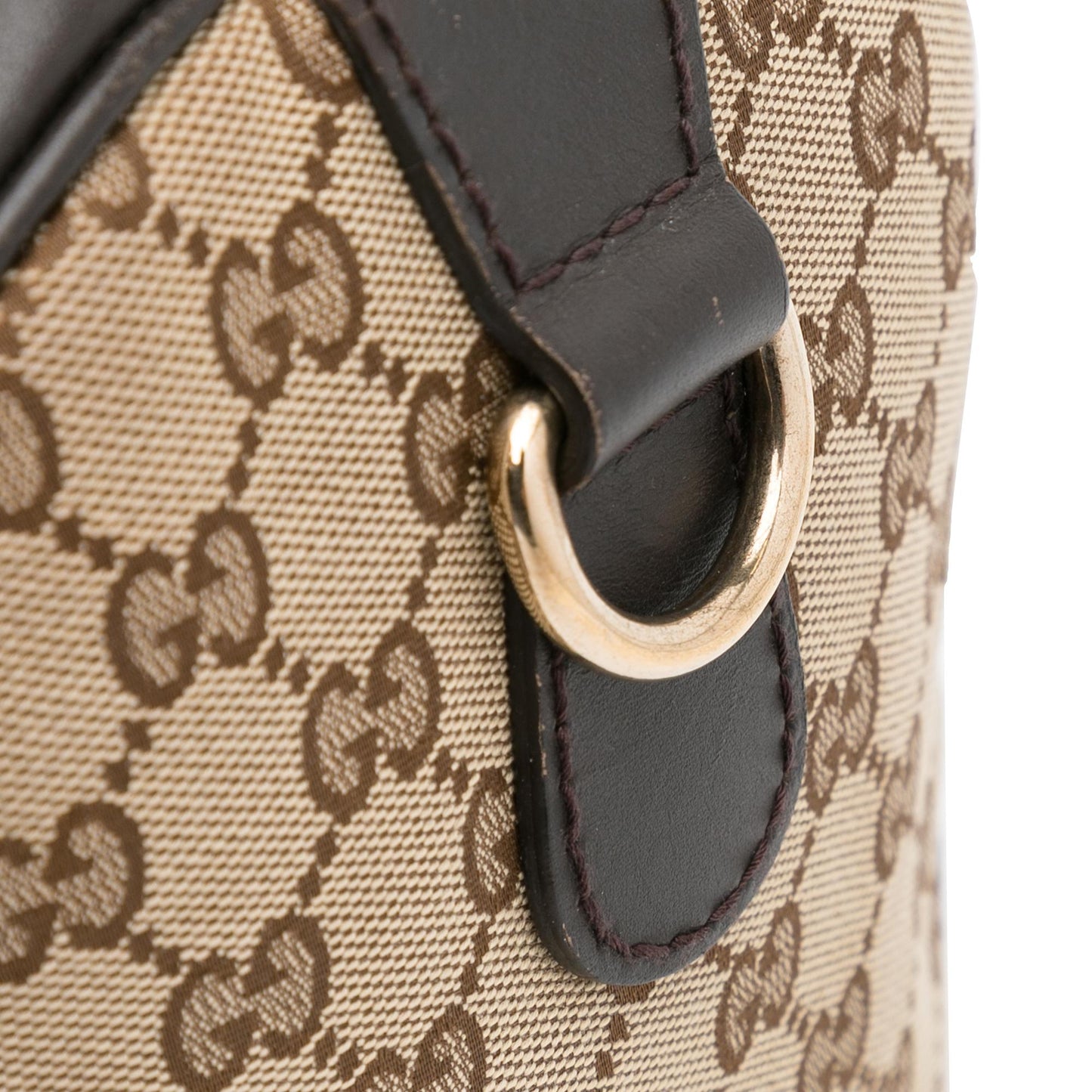Gucci GG Canvas Web Joy Boston (SHG-N7r8cM)