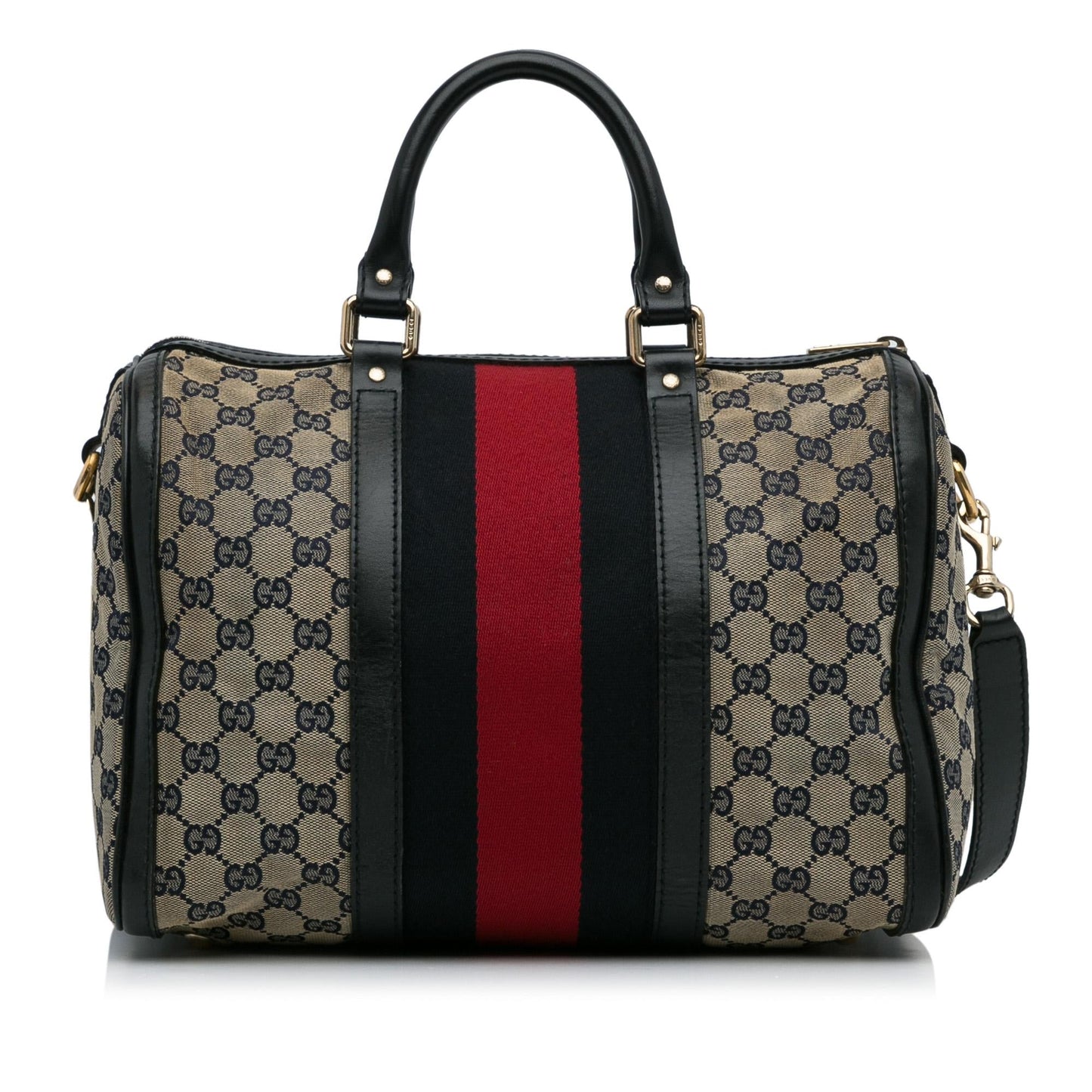 Gucci GG Canvas Web Satchel (SHG-xupd8y)