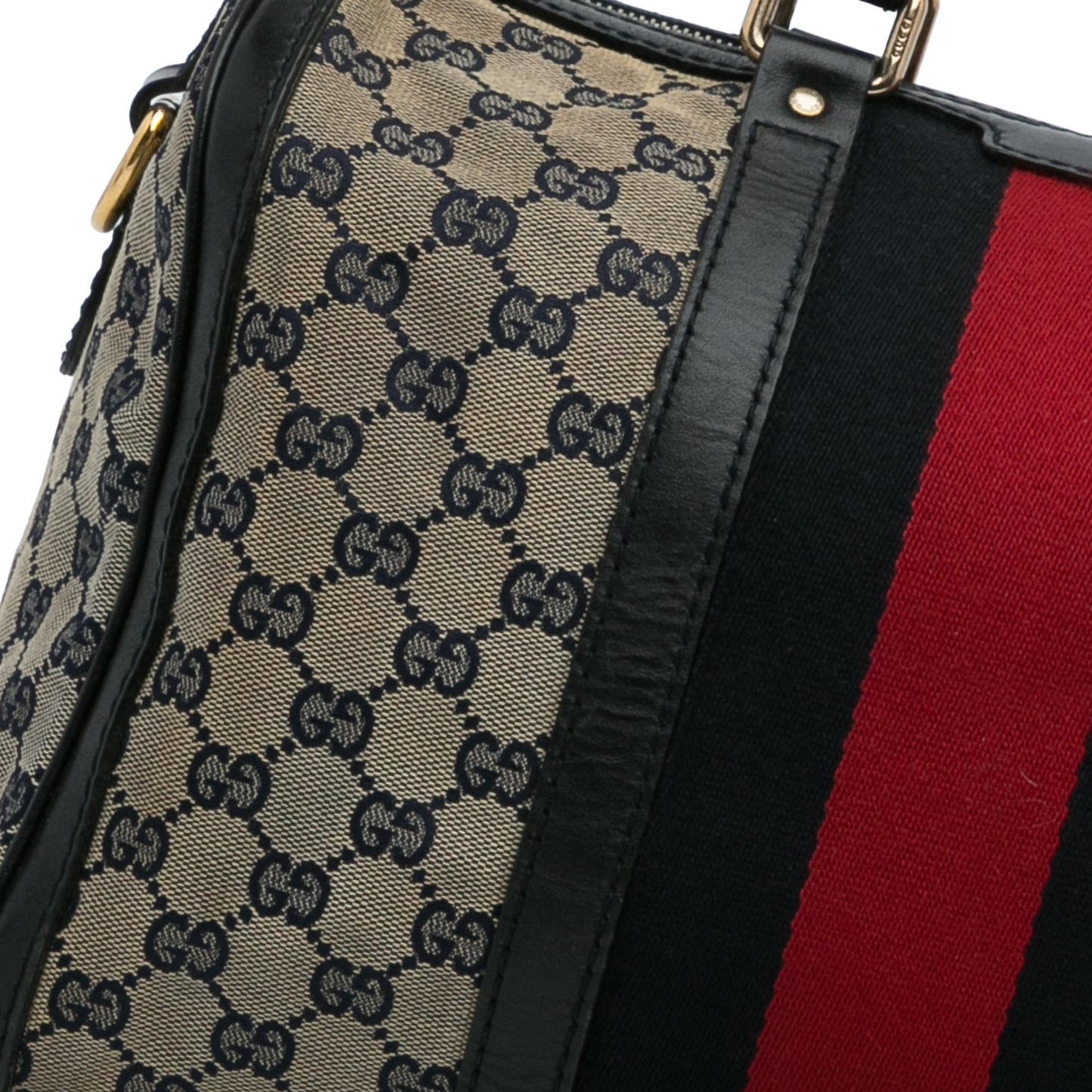 Gucci GG Canvas Web Satchel (SHG-xupd8y)